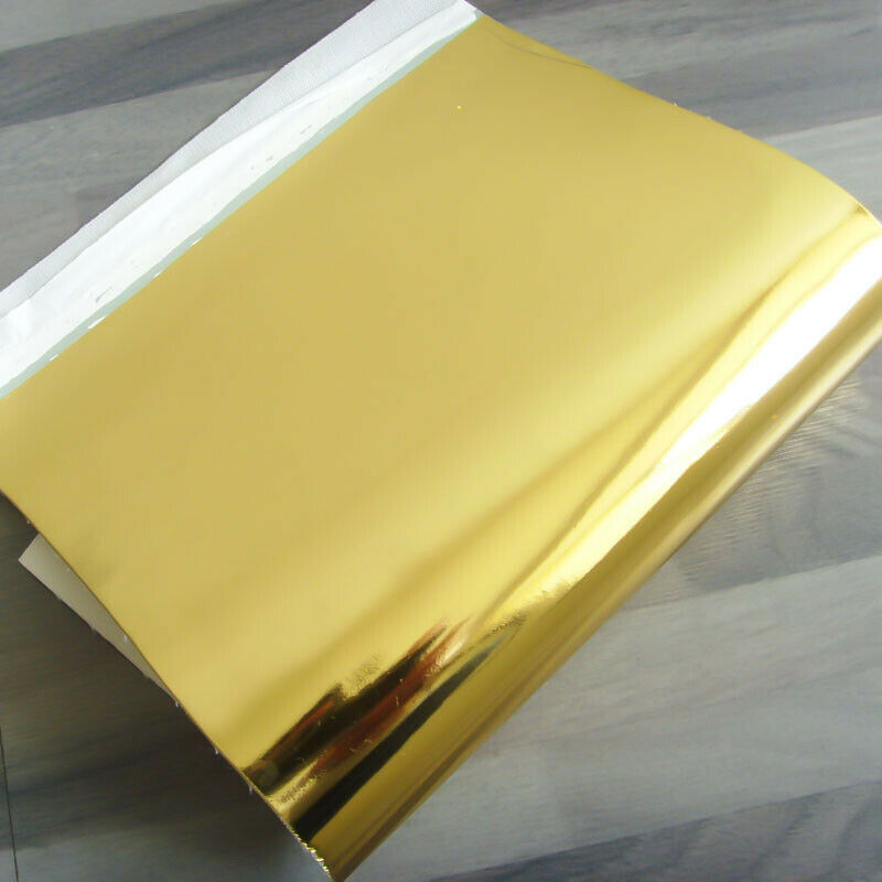 Industrial Laser Welding - 20*120cm espelho brilhante pu folhas de