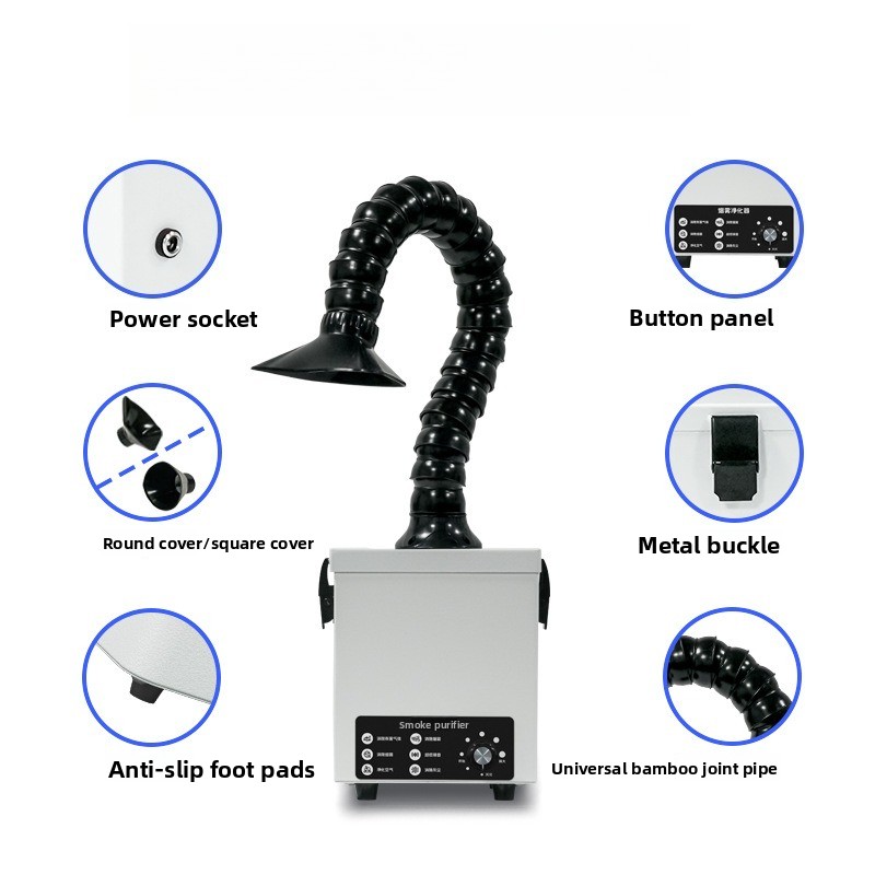Fume Extractor Laser - Absorvedor de Fumaça para Soldagem, Extrator