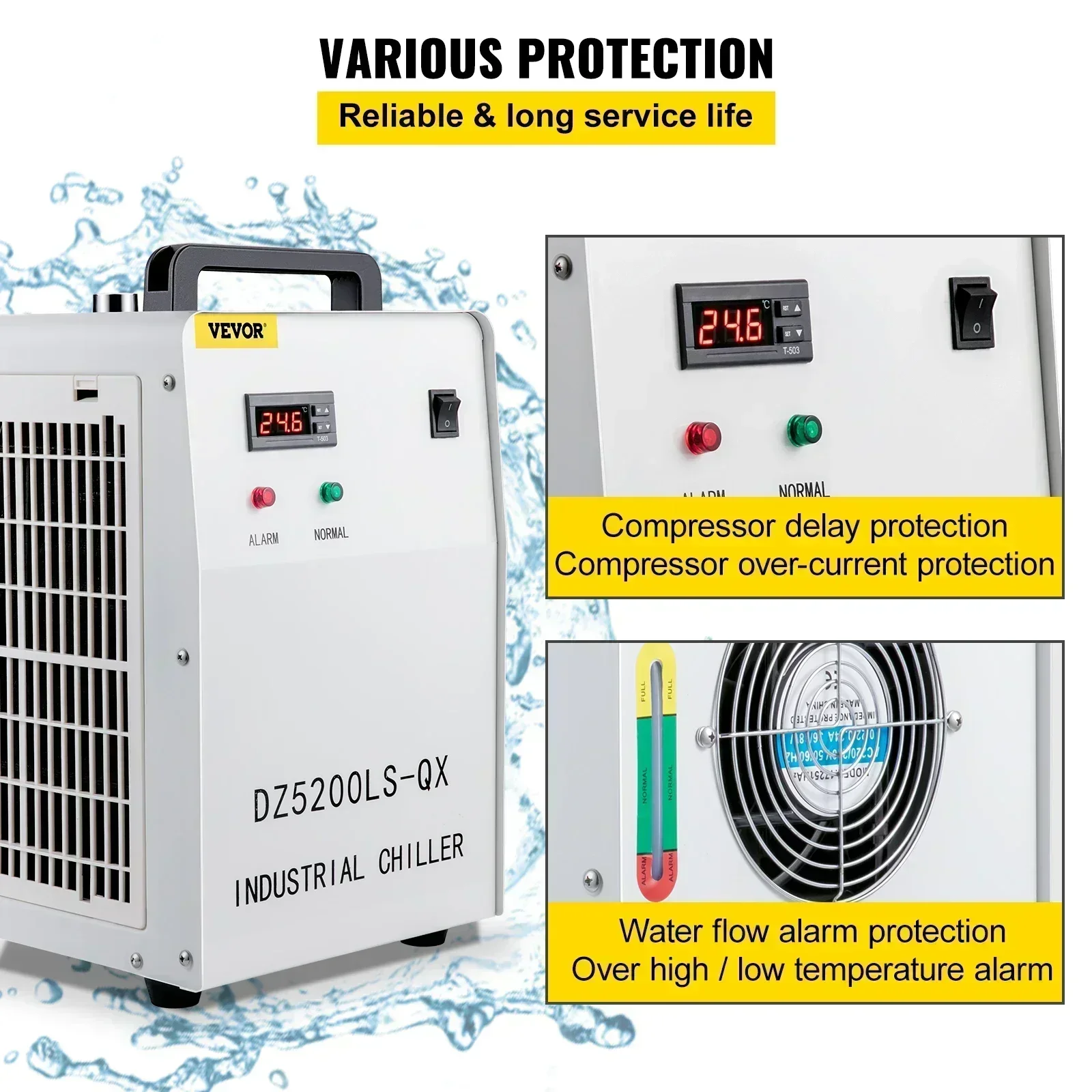 Siho cnc refrigerador de água  - Laser Chiller Water Cooler avaliação e preço